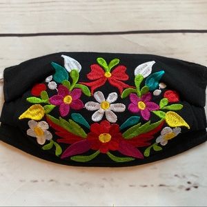 FACE MASK 💐 MEXICAN EMBROIDERED